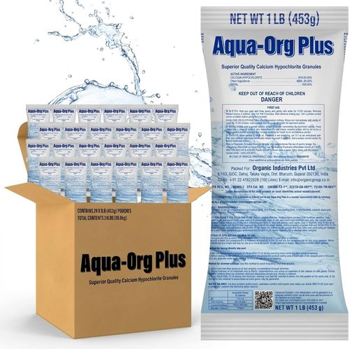 Aqua Org Plus 24-Pack 1 Pound Bags Pool Shock