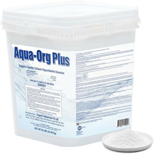 Aqua Org Plus Square 50 Pound Pail Pool Shock