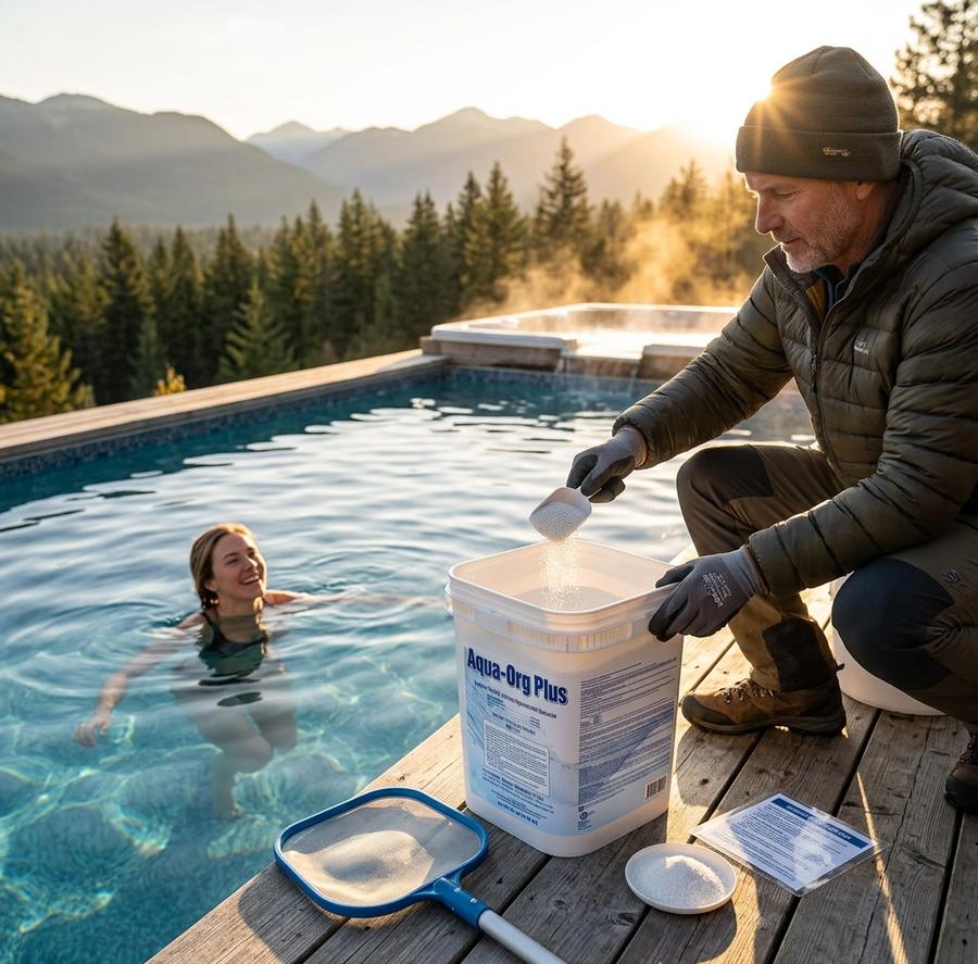 How to shock a pool with granular cal hypo